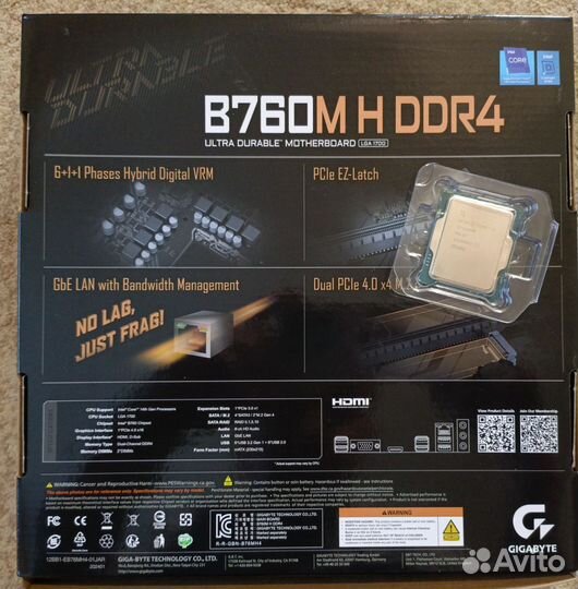 Комплекты H610/B760 + 12400f