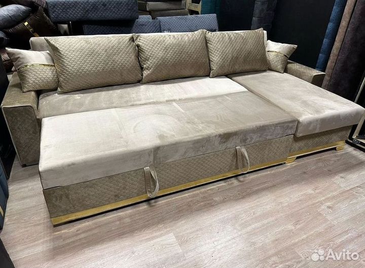 Угловой диван раскладной на заказ