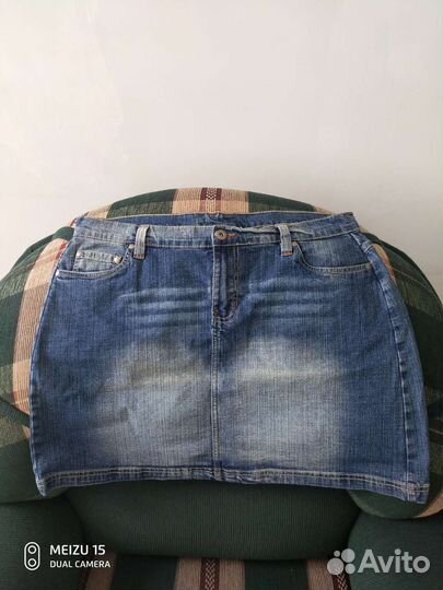 Джинсовая юбка