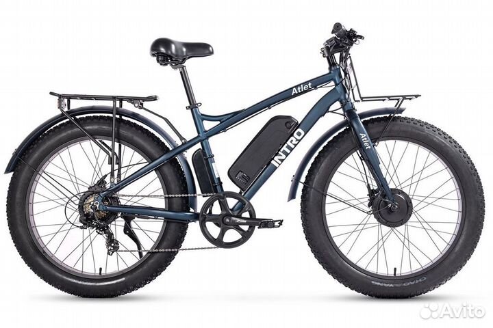 Электровелосипед intro Atlet Синий-2680
