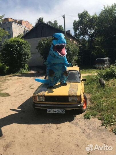 Надувной костюм динозавра (аренда)