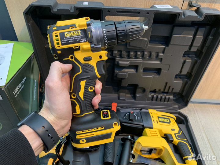 Набор инструментов DeWalt 3в1