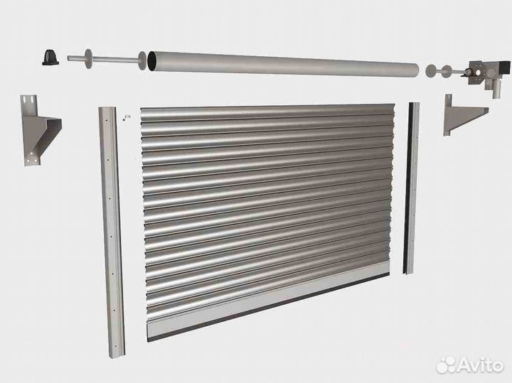 Рулонные ворота, рольставни