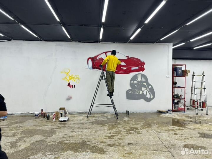 Роспись стен Граффити