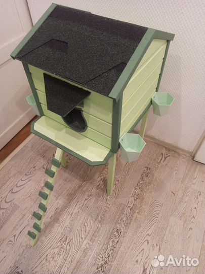 Домик для кошки утепленный уличный