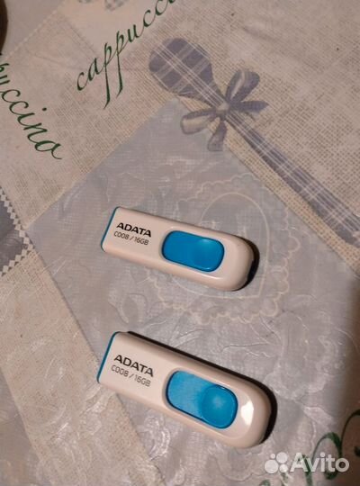 Usb флешка 3.0,16 гигабайт Adata 2 шт