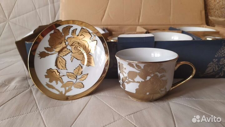 Чайный набор Rosenberg 12 предметов новый