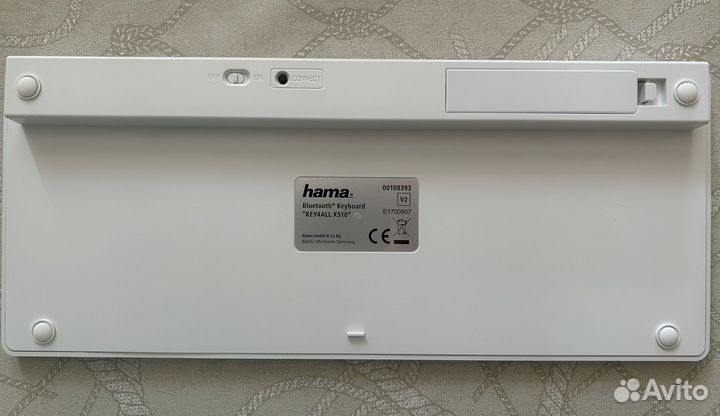 Беспроводная блютуз клавиатура hama