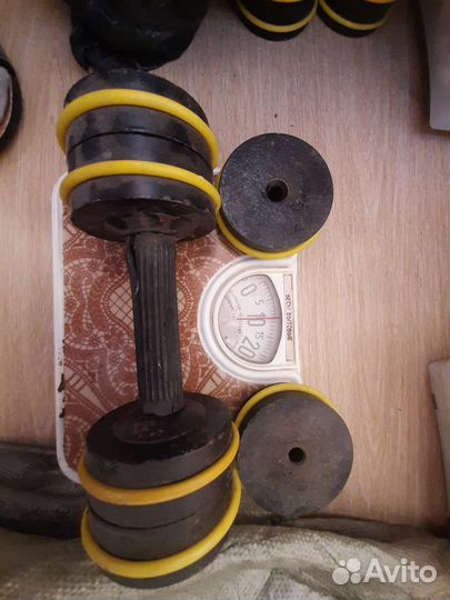 Гантели разборные 10 кг- 2шт