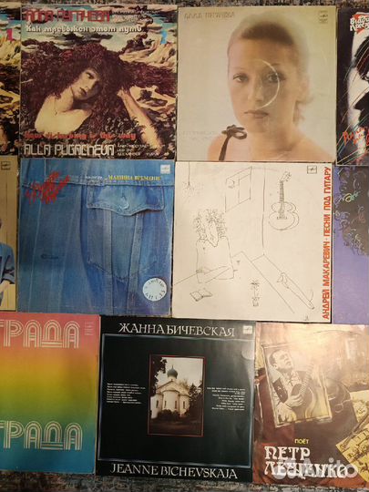 Виниловые пластинки СССР