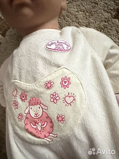 Кукла baby annabell +одежда