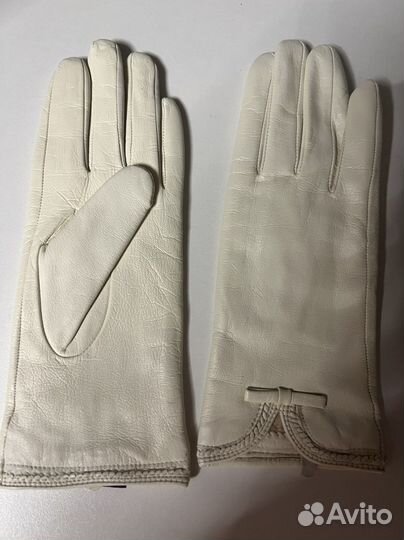 Перчатки женские, натуральная кожа