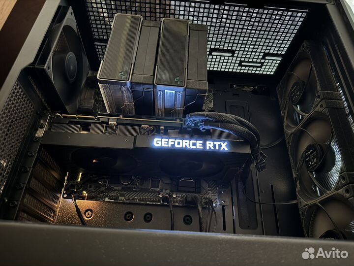 Игровой пк 5800x3d RTX 3090 48GB