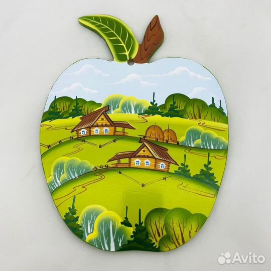 Декоративная доска с росписью