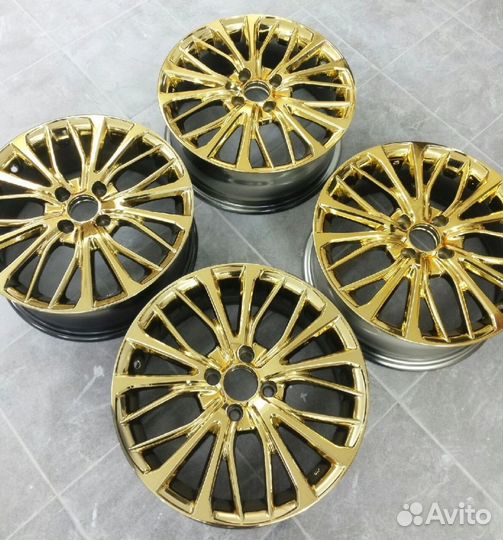 Хромирование, металлизация, золочение деталей