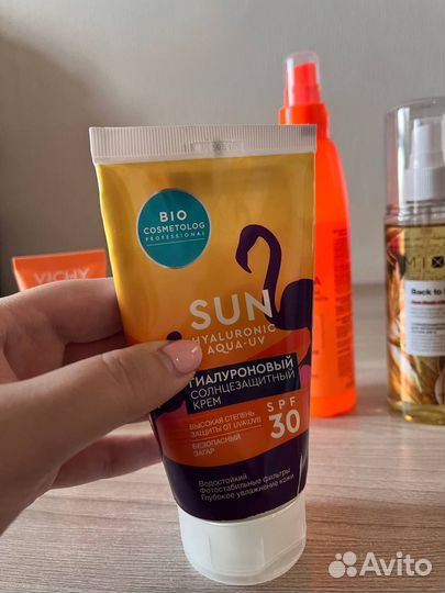 Солнцезащитная косметика крем spf vichy mixit