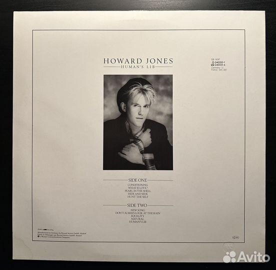 Howard Jones – Human's Lib (Германия 1984г.)