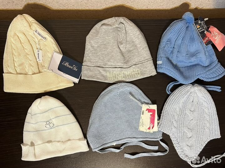 Шапки на мальч на осень Il Trenino,Maximo,Moschino