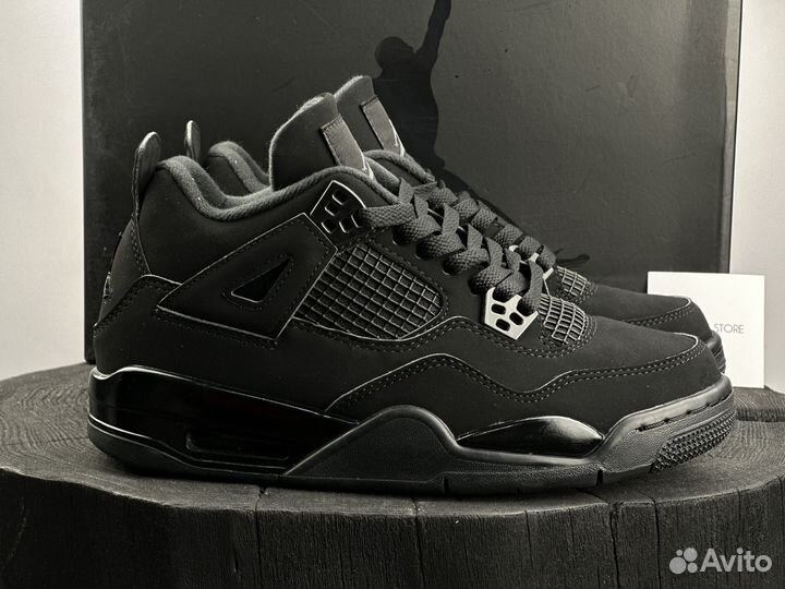 Кроссовки Nike Air Jordan 4 Retro Black Cat