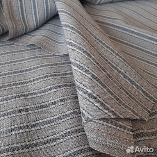 Ткань костюмная серая