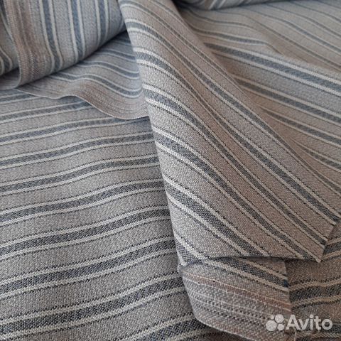 Ткань костюмная серая