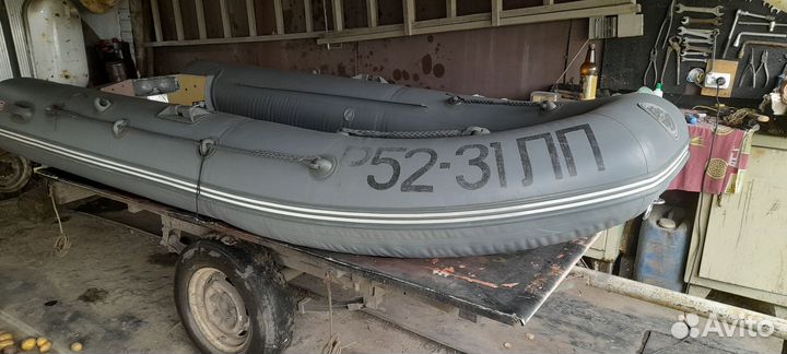 Лодка пвх cayman 330 с мотором тохатсу 9.8