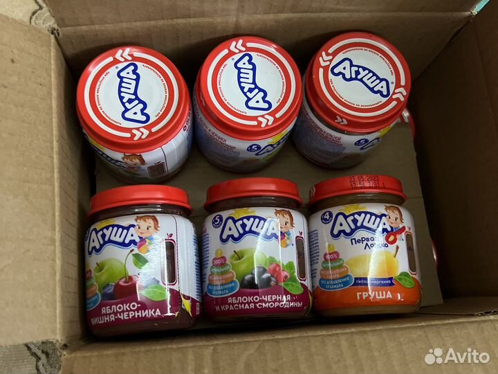 Детское питание пюре фруктовое обменяю