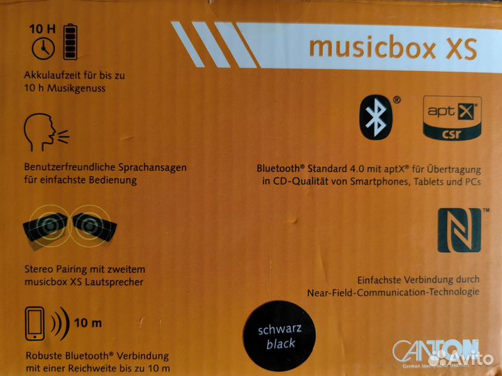 Портативная акустика Canton Musicbox XS