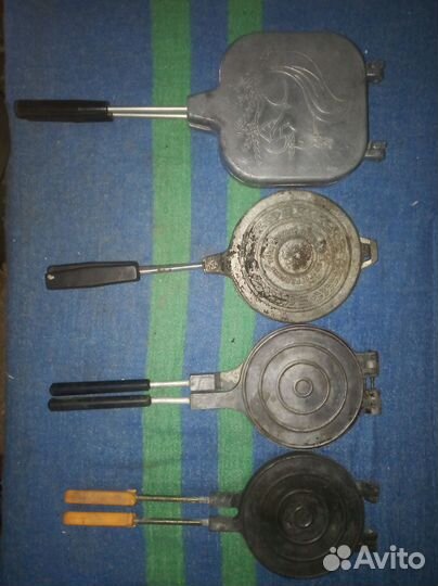 Вафельница и грибочки СССР