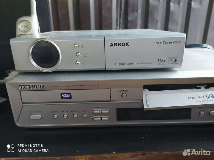 Видеомагнитофон и DVD