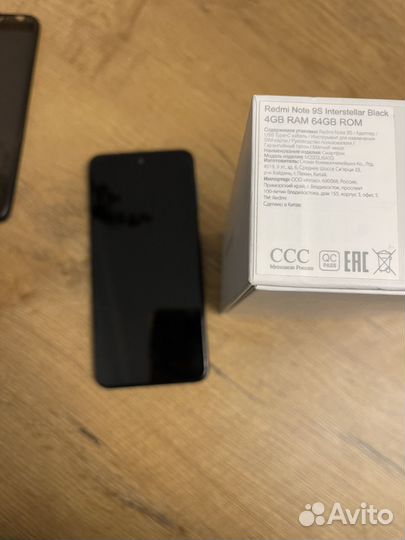 Xiaomi Redmi Note 9S, 4/64 ГБ