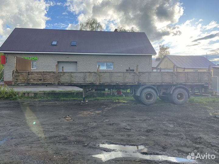 Полуприцеп бортовой МАЗ 93866-041, 2006