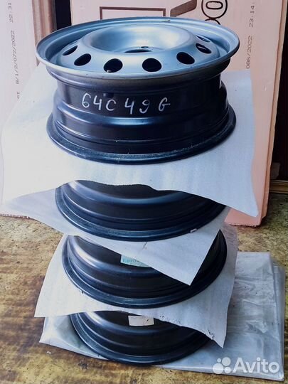 Стальные диски Ford Fusion r15 4*108 et50