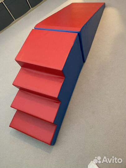 Мягкая горка и лесенка 2 м для детей от 3 лет