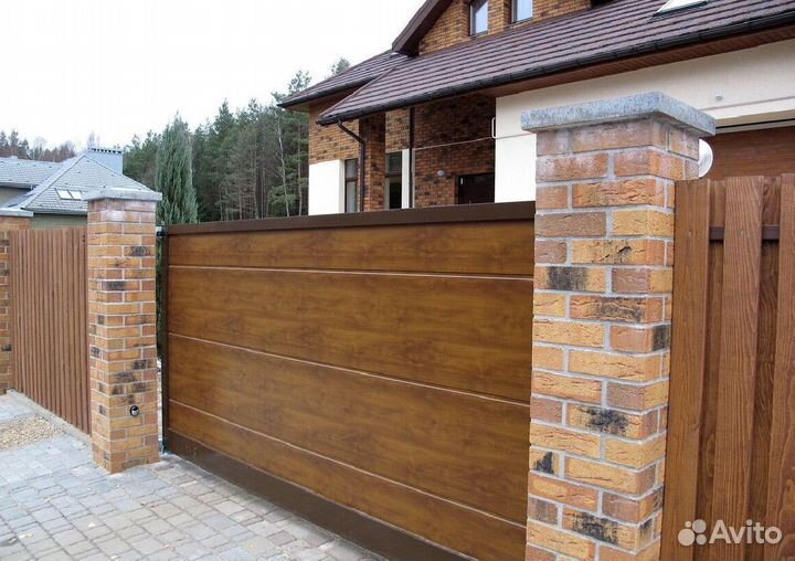 Откатные ворота в наличии