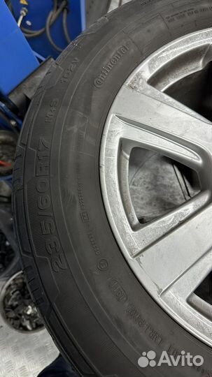 Диски для audi Q5, на r 17 с летней резиной б/у