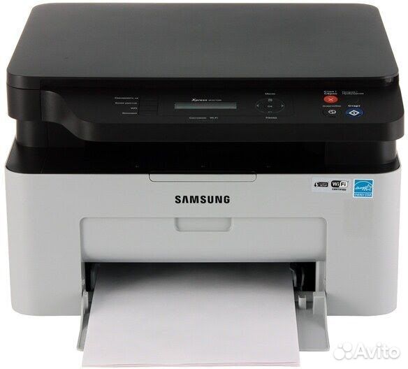 Мфу лазерное Samsung Xpress M2070W, ч/б, A4