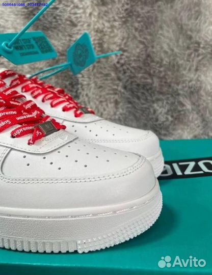 Кроссовки Nike Air Force 1 Supreme Оригинал