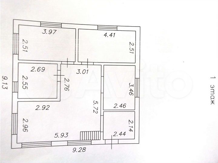 Дом 120 м² на участке 4 сот.