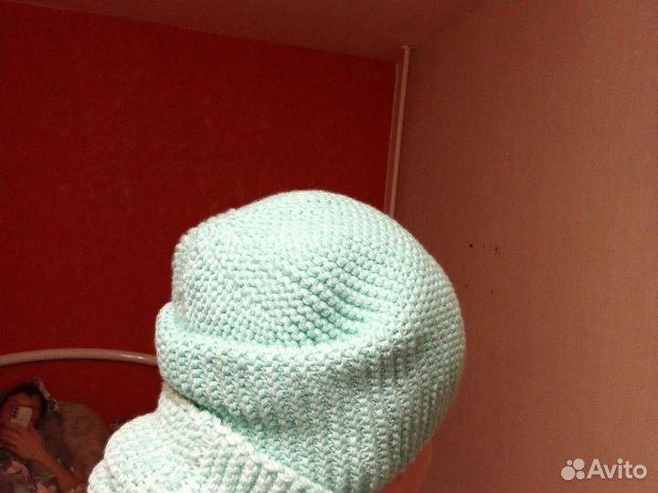 Комплект снуд и шапка