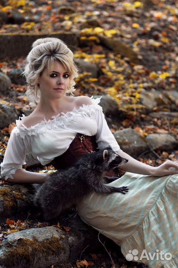 Корсет коричневый