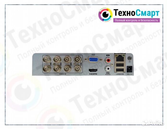 Видеорегистратор HD-TVI HiWatch DS-H208QA