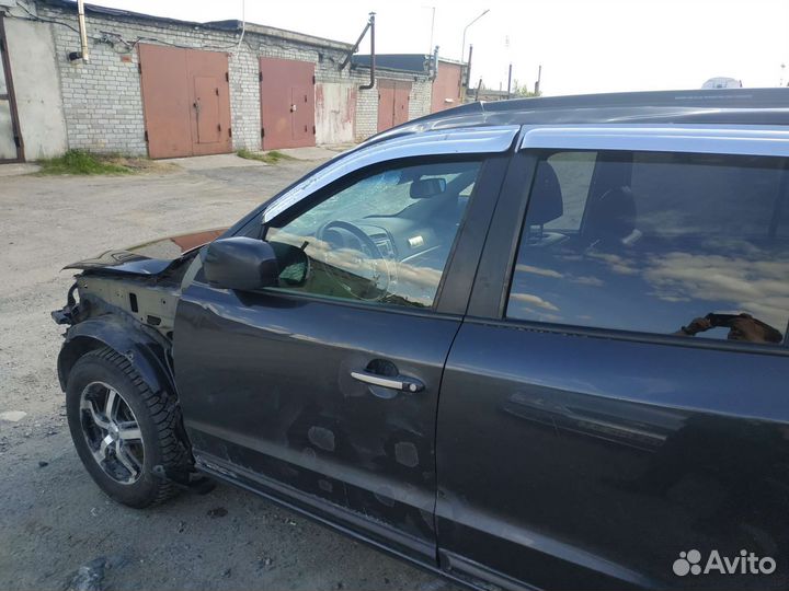 Hyundai Santa Fe 2.2 МТ, 2006, битый, 156 000 км