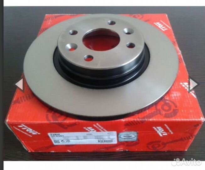 Диск тормозной на Рено Логан 1 TRW (оригинал)