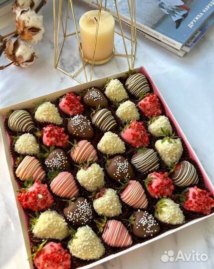 Клубника, клубника в шоколаде, доставка