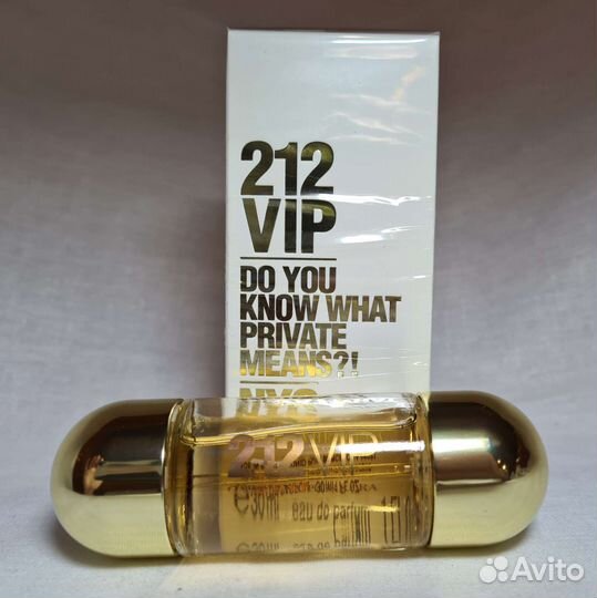 Парфюм вода Carolina herrera 212 vip 30 ml