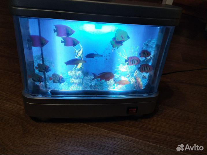 Ночник аквариум с рыбками
