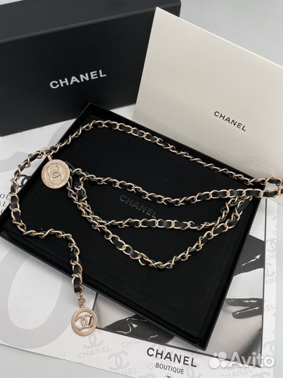 Цепь на пояс chanel