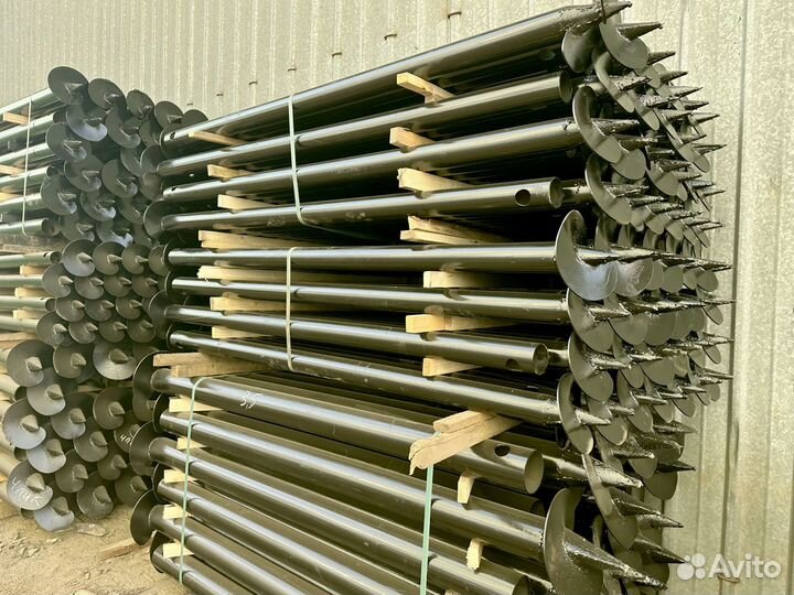 Фундамент на винтовых сваях