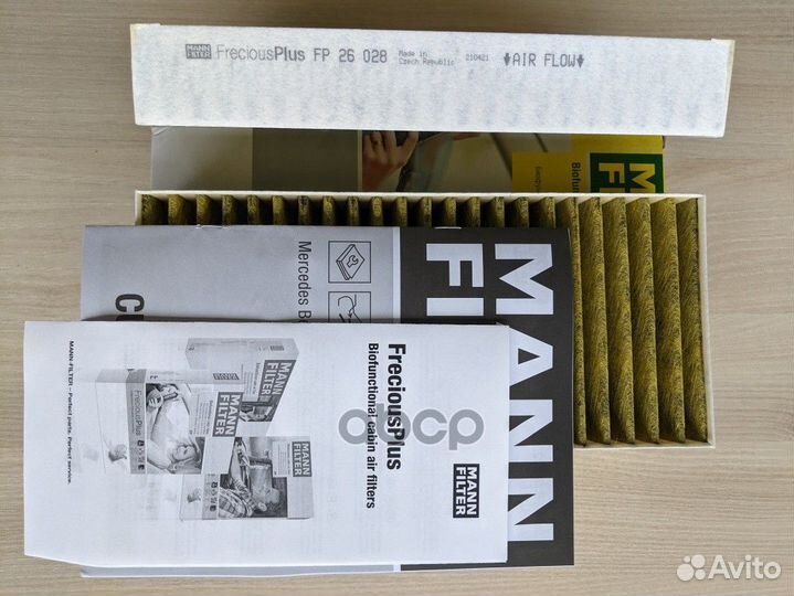 Фильтр салонный FP260282 mann-filter